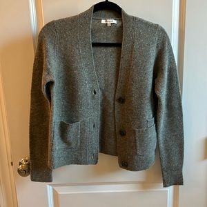 Madewell cropped cardigan XS